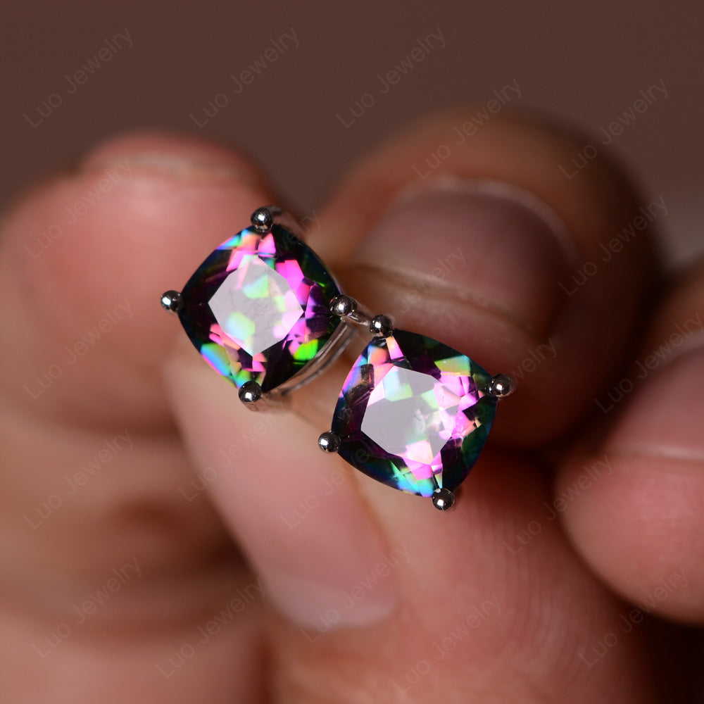 Mystic factory Topaz Stud Earrings