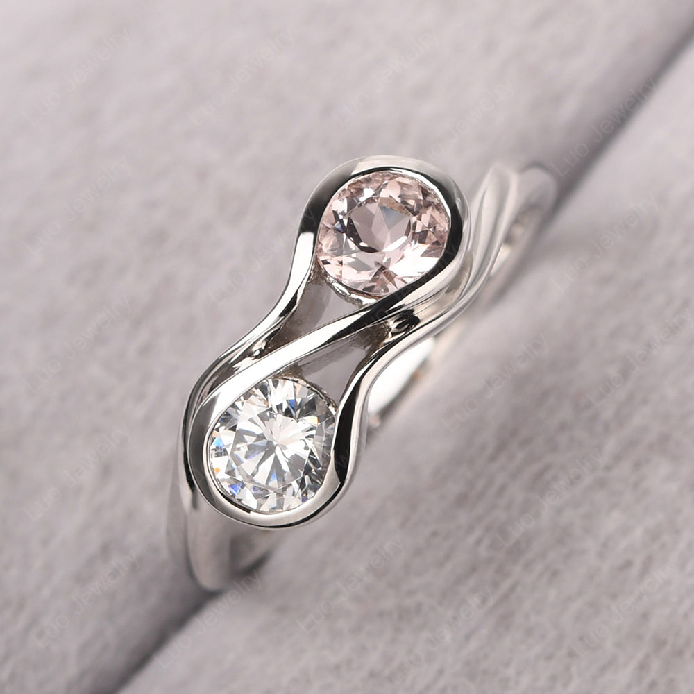 Bezel set cubic hot sale zirconia ring