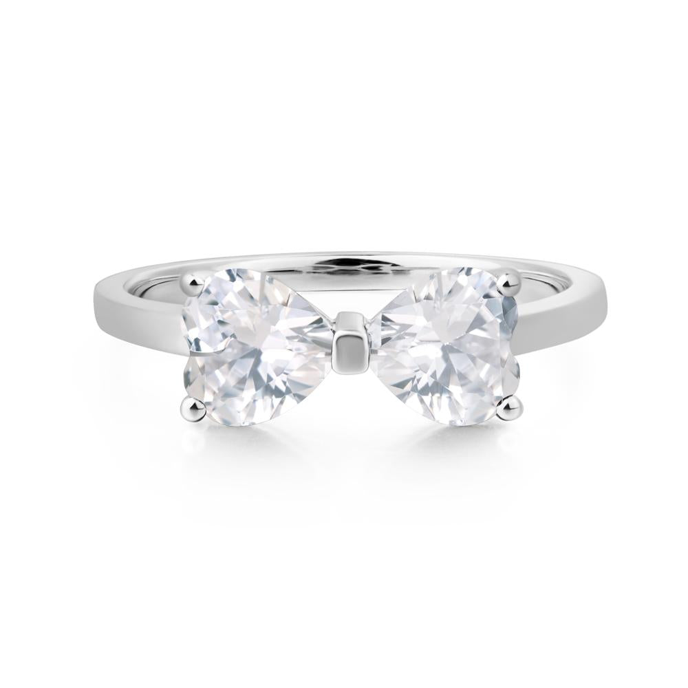 Heart Shaped Cubic Zirconia Mothers Ring | LUO