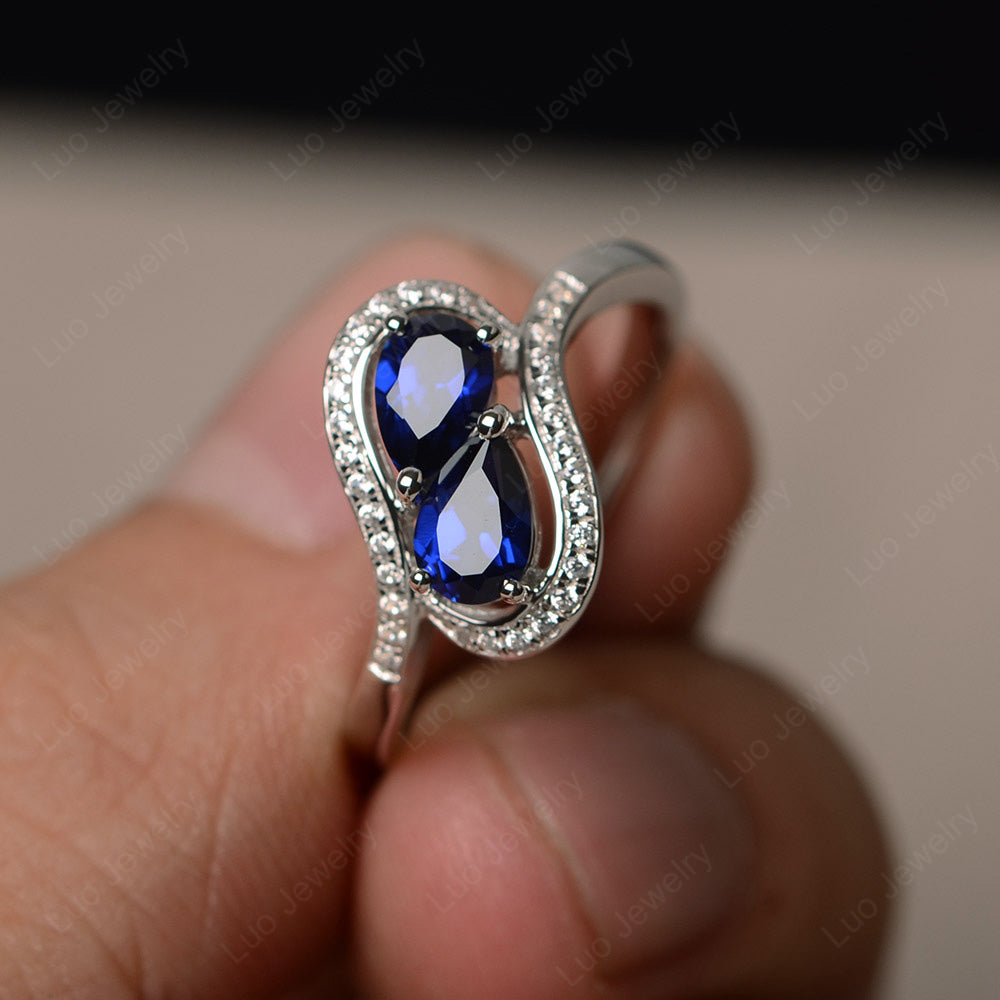 Sapphire mothers store ring