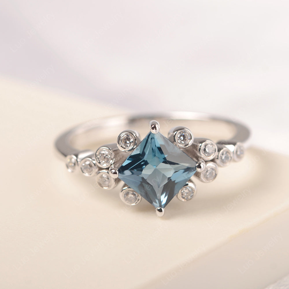 Blue topaz engagement 2025 rings uk