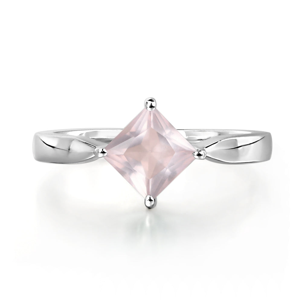 Extraordinary Quartz Solitaire Princess store Ring