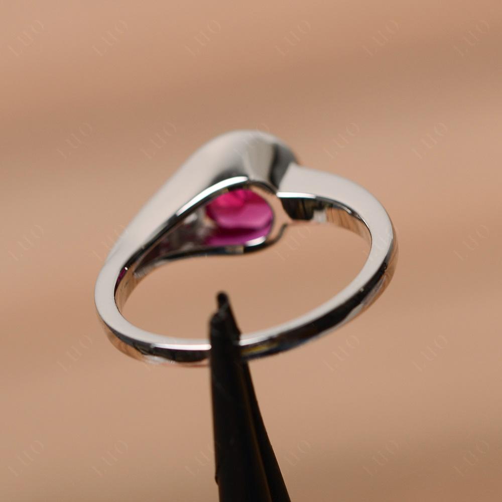 Prince Rupert's Drop Ruby Ring - LUO Jewelry 