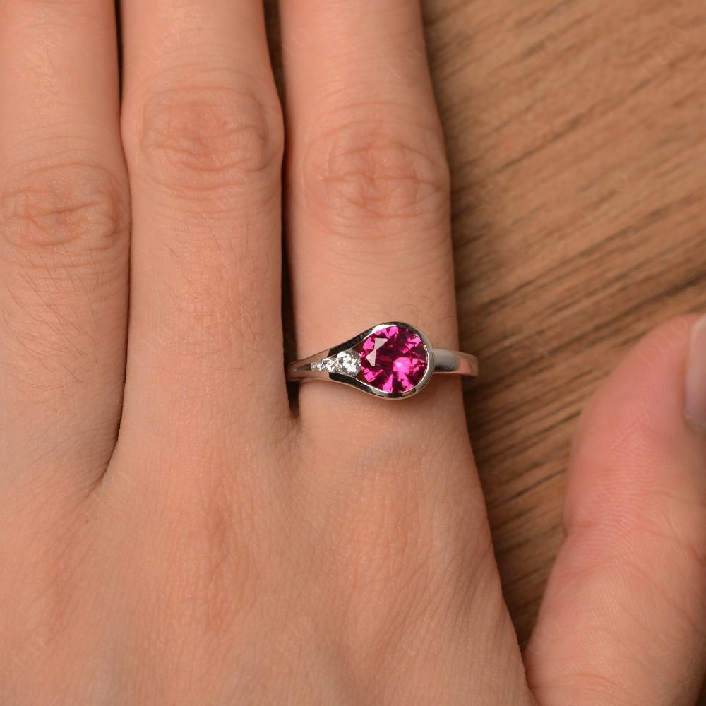 Prince Rupert's Drop Ruby Ring - LUO Jewelry 