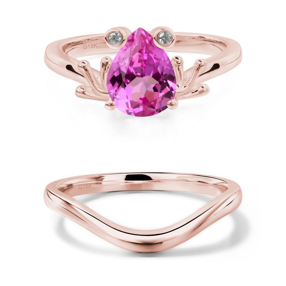 Pink Sapphire Frog Ring - LUO Jewelry #metal_xxxxx