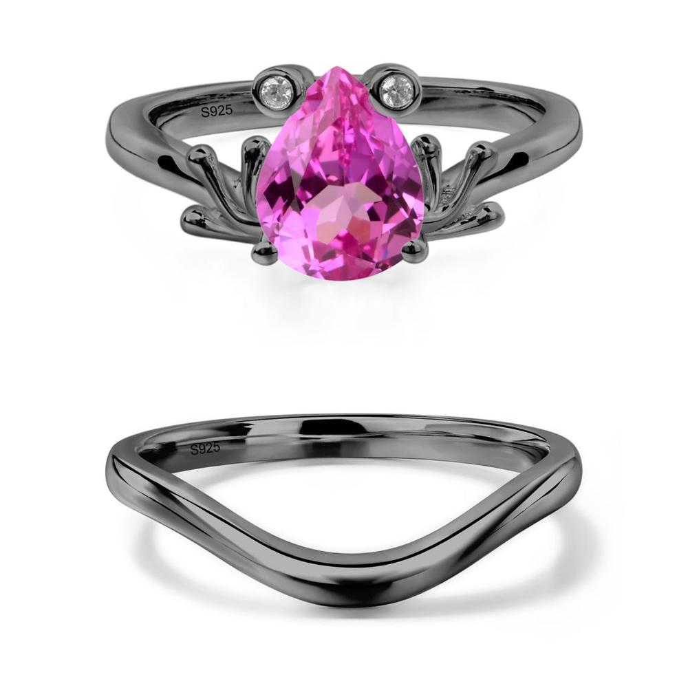 Pink Sapphire Frog Ring - LUO Jewelry #metal_xxxxx