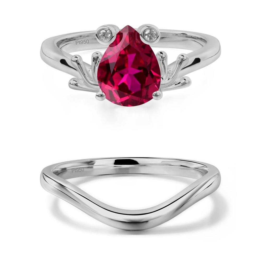 Ruby Frog Promise Ring - LUO Jewelry #metal_xxxxx