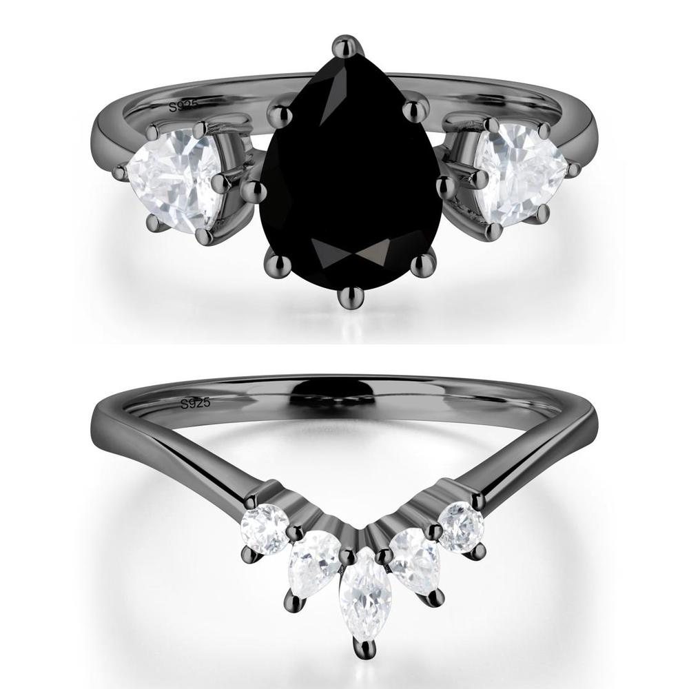 LUO Jewelry #metal_black finish sterling silver