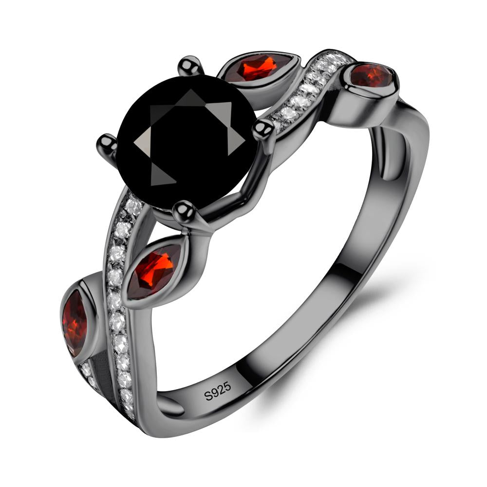 LUO Jewelry #metal_black finish sterling silver