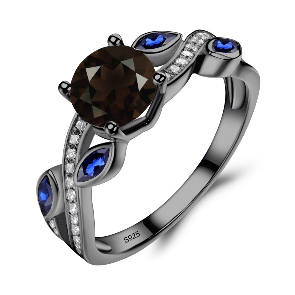 LUO Jewelry #metal_black finish sterling silver