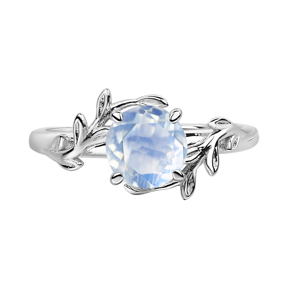 Moonstone Vine Ring - LUO Jewelry #metal_sterling silver