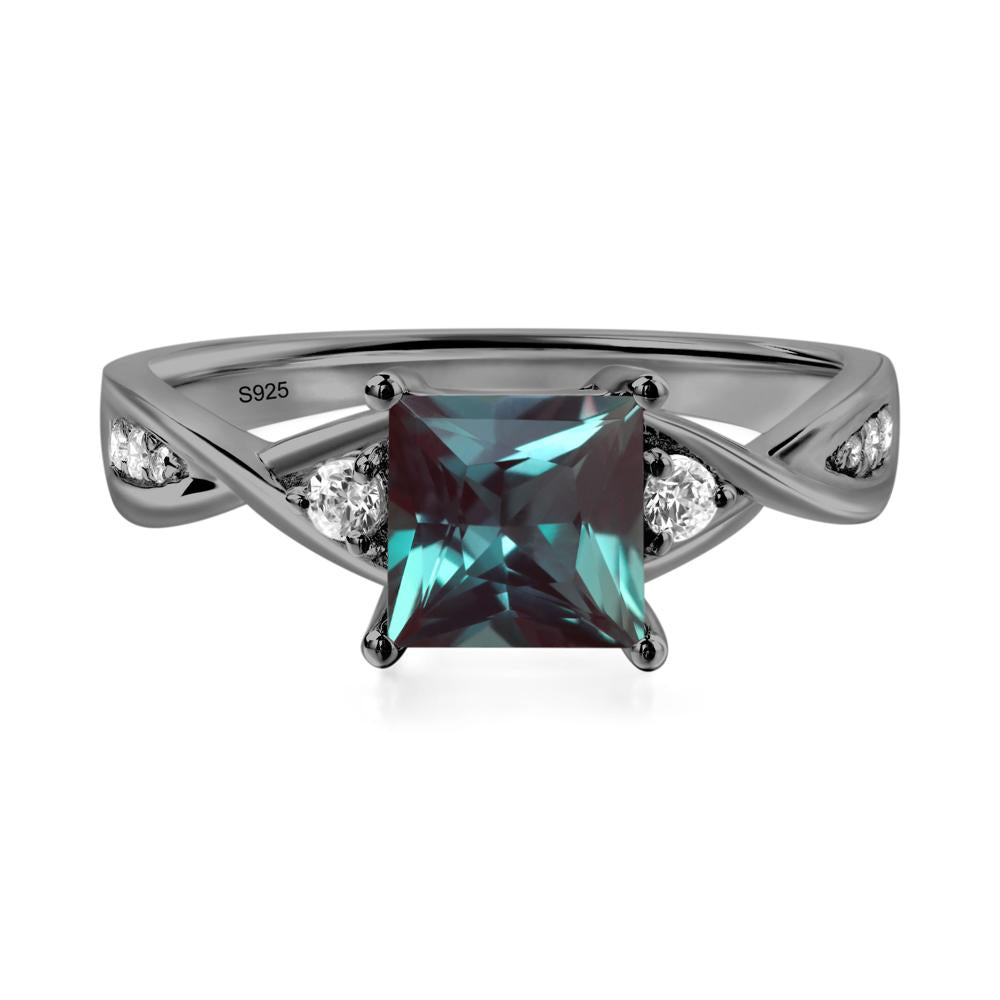 LUO Jewelry #metal_black finish sterling silver