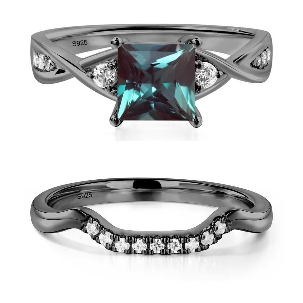 LUO Jewelry #metal_black finish sterling silver