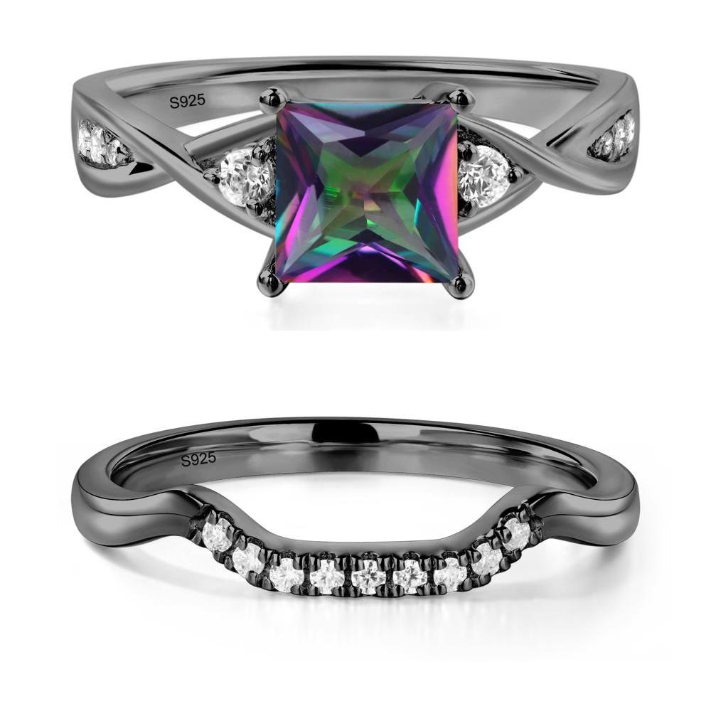 LUO Jewelry #metal_black finish sterling silver