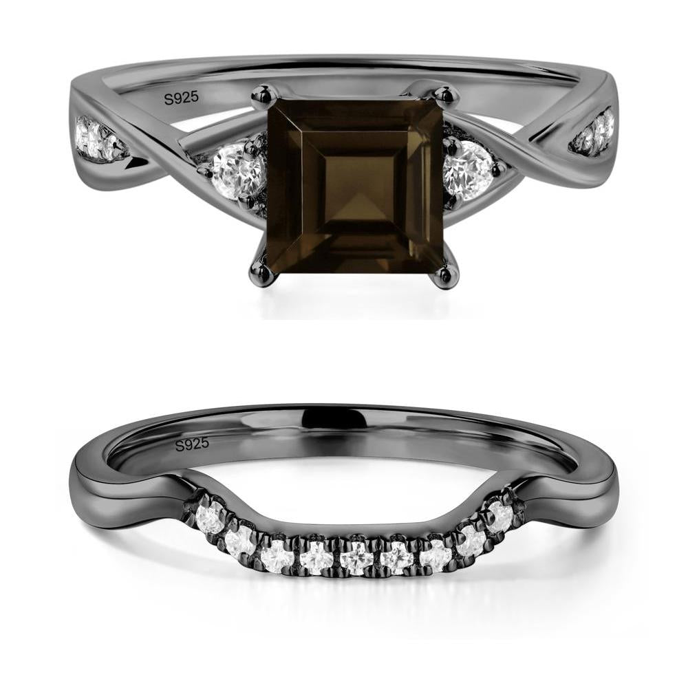 LUO Jewelry #metal_black finish sterling silver