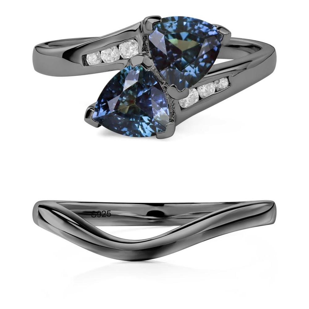 LUO Jewelry #metal_black finish sterling silver