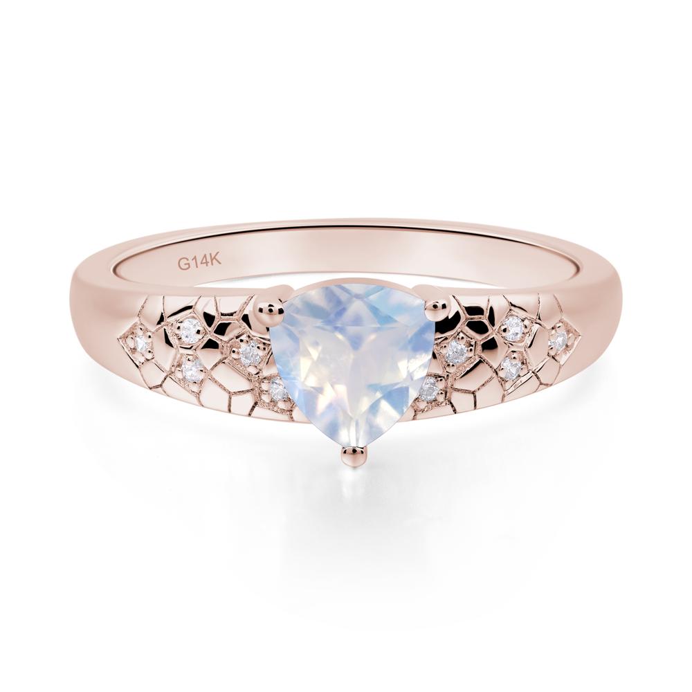 Moonstone Cracked Ring | LUO Jewelry #metal_14k rose gold