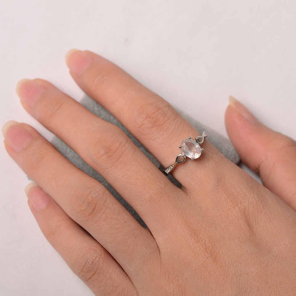 Promise ring deals with rose quartz