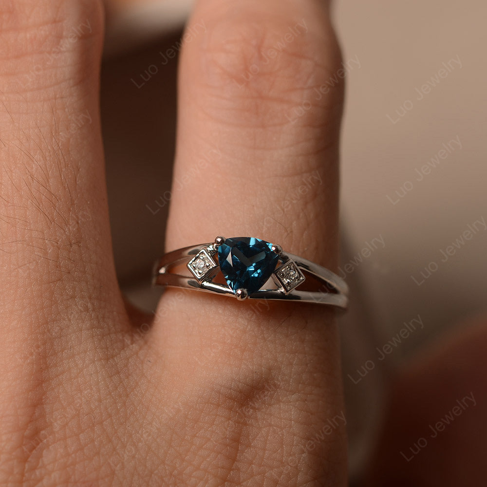 Blue Topaz Ring/ Blue factory Topaz Marquise Engagement Ring/ Genuine Blue Topaz 1.01ct Sterling Silver Ring/ Marquise Engagement Ring